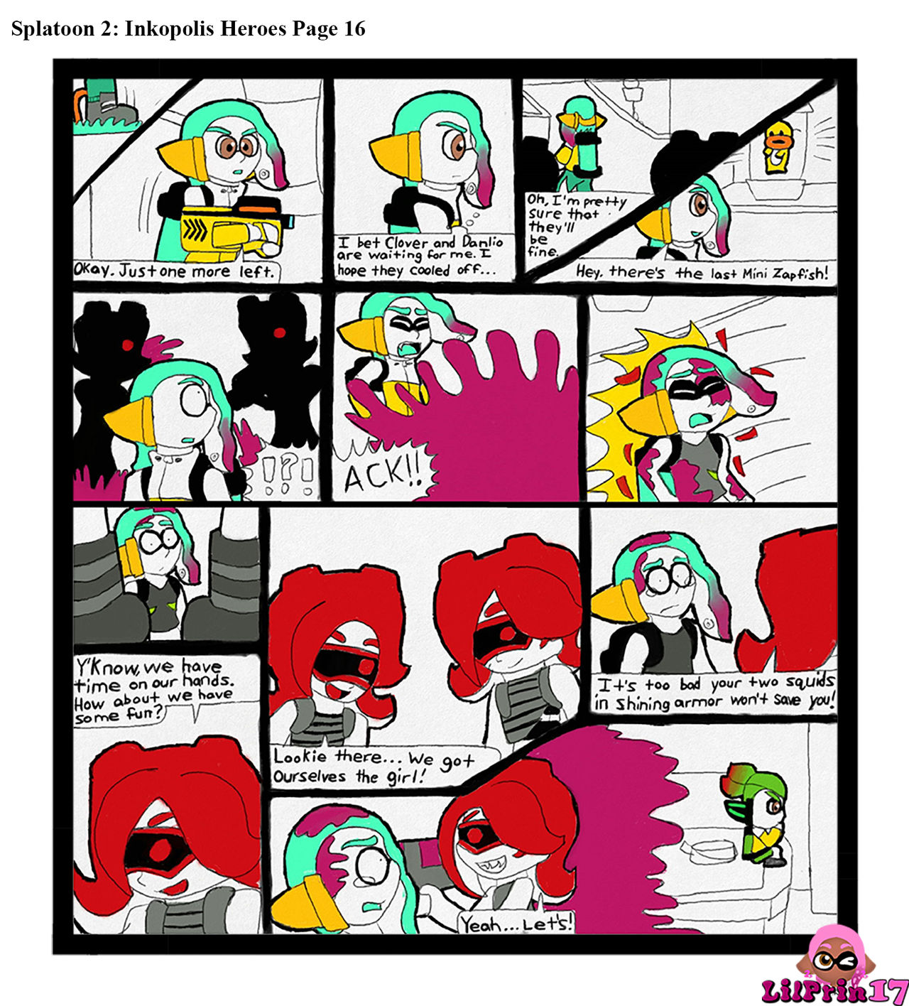 Splatoon2: Inkopolis Heroes Page 16