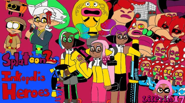 Splatoon2: Inkopolis Heroes Cover