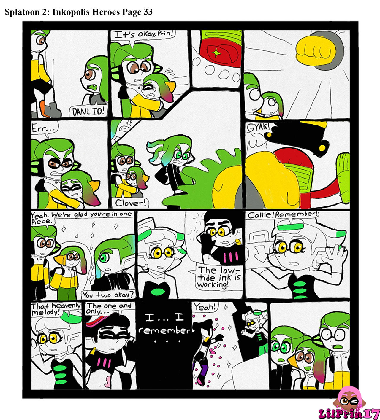 Splatoon2: Inkopolis Heroes Page 33