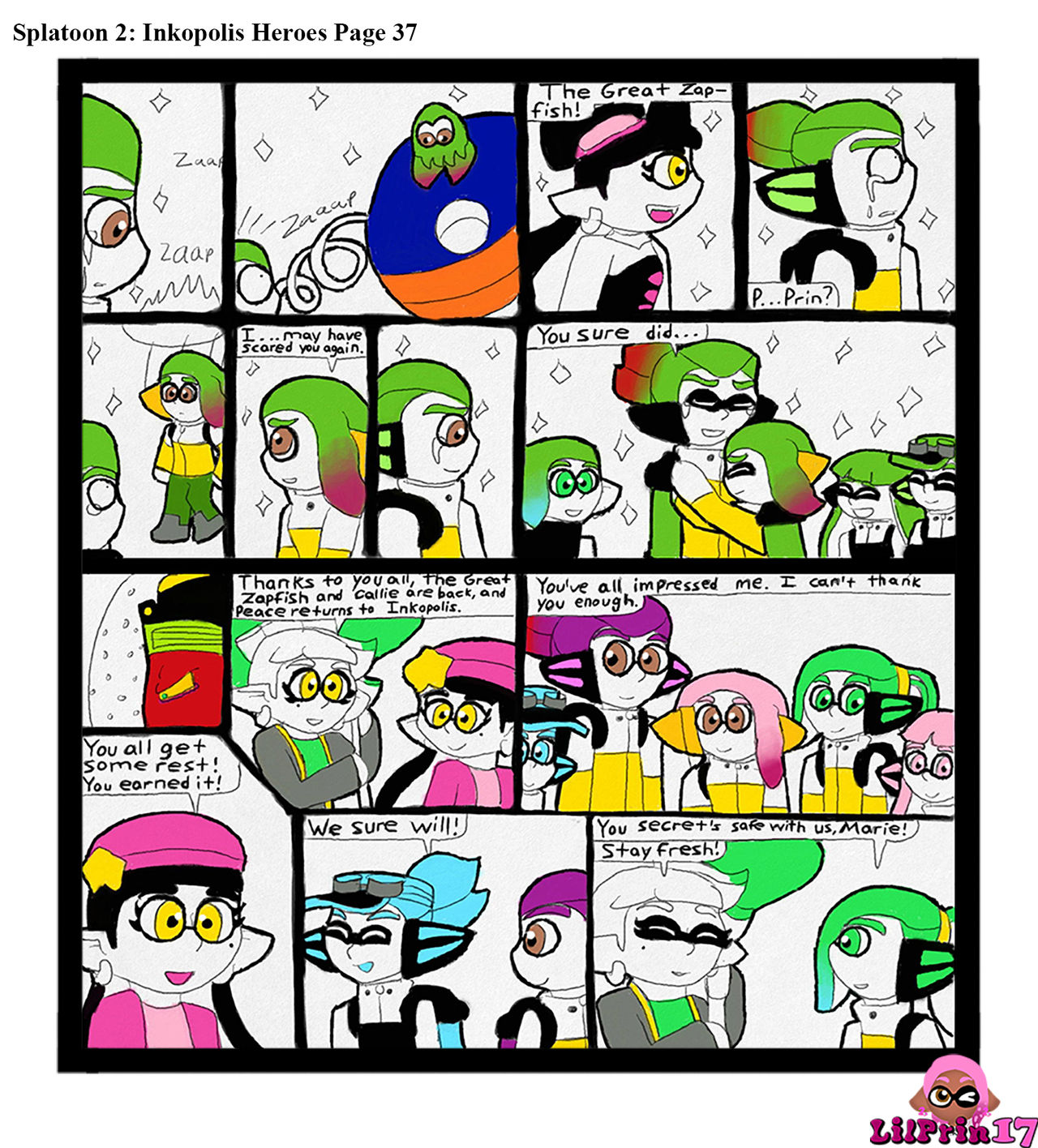 Splatoon2: Inkopolis Heroes Page 37