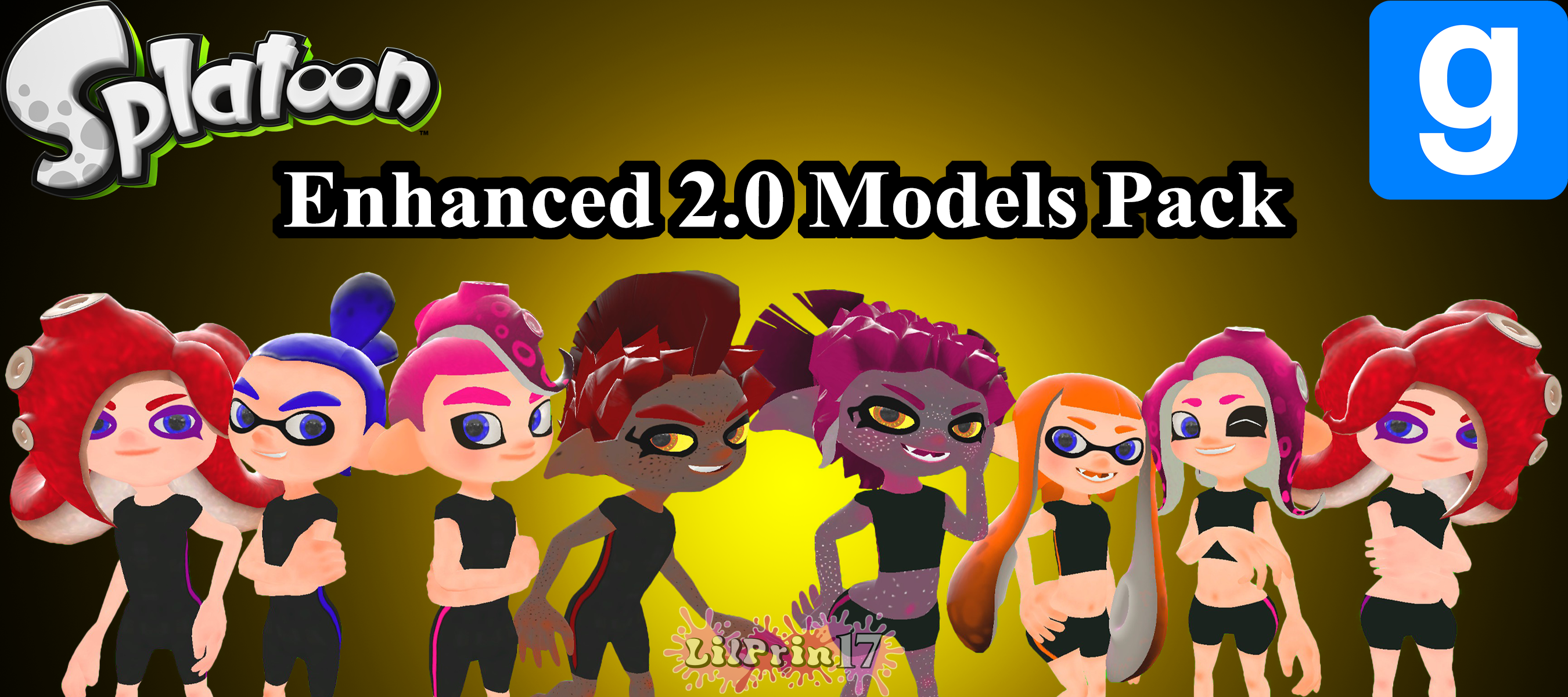 Splatoon: Enhanced 2.0 Models Pack