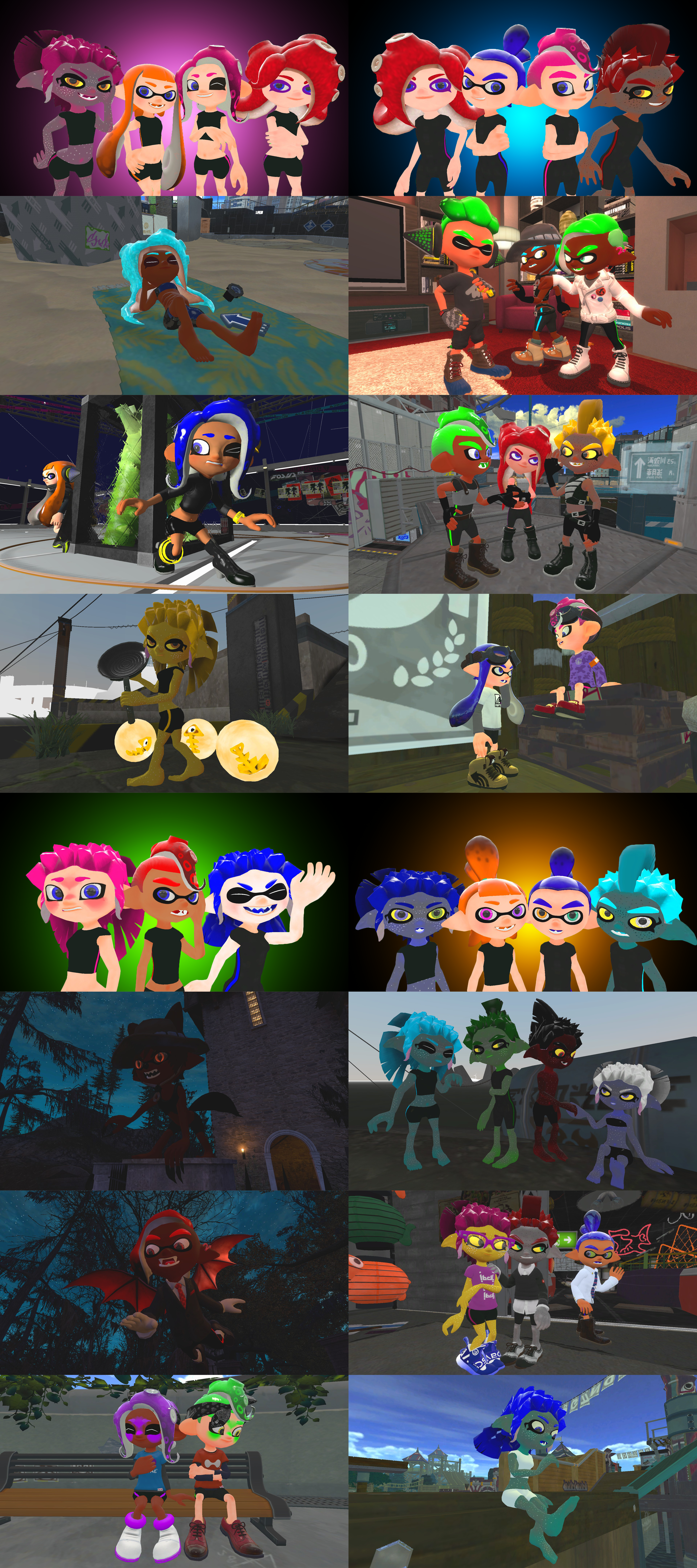 Splatoon: Enhanced 2.0 Model Pack Promos