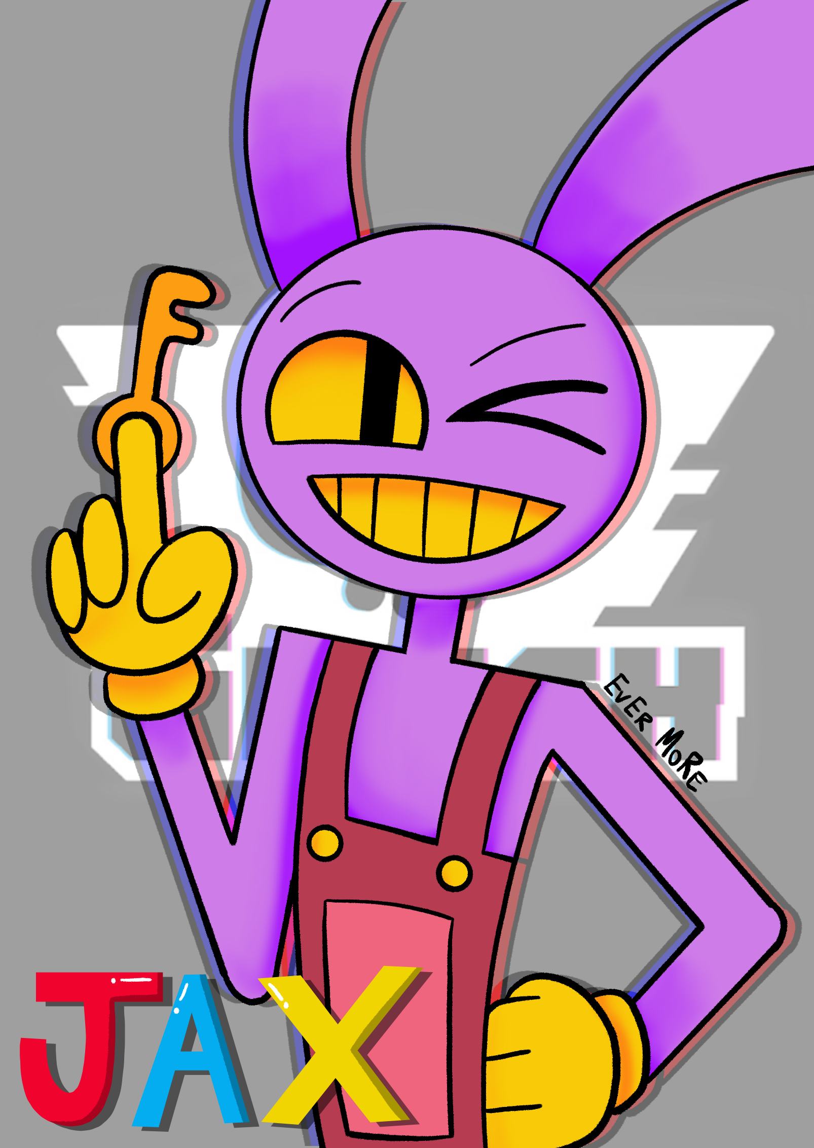 Abstract Jax Rabbit Jax (Fan Art) by OraCOREStudios on DeviantArt