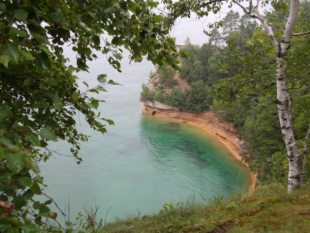Pictured Rocks(Summer) by Twist3dAnomaly on DeviantArt