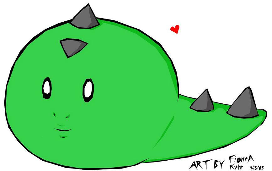 Lizard Blob by darkfreakoid on DeviantArt