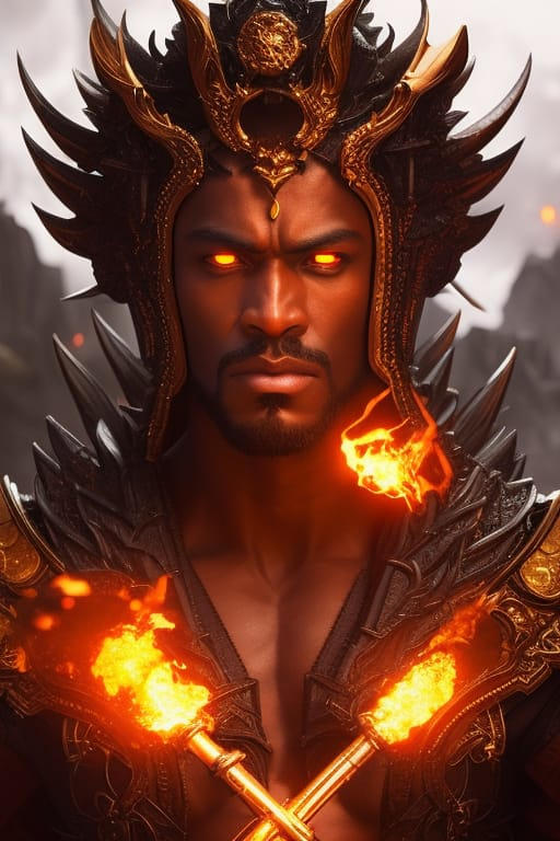 Epic Fire Wizard Fire Wizard by Tvera on DeviantArt