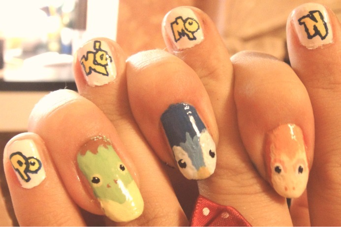 Pokemon nails