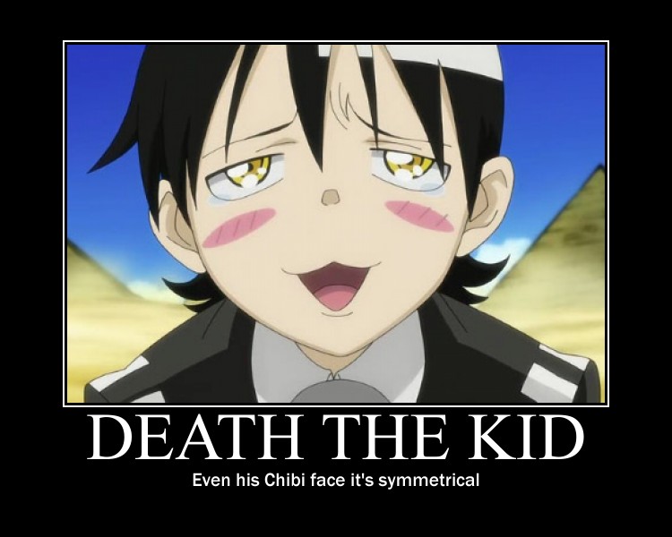 chibi death the kid poster