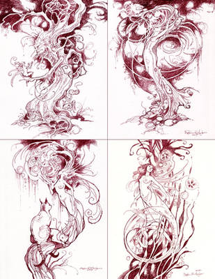 Convention Ink Drawings by puimun
