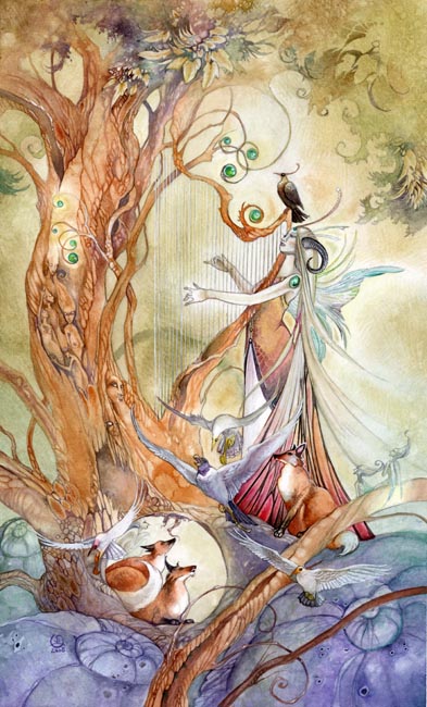 Queen of Wands by puimun