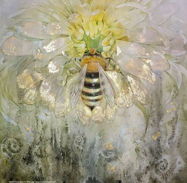 Honey bee bust bound by Leochingu on DeviantArt