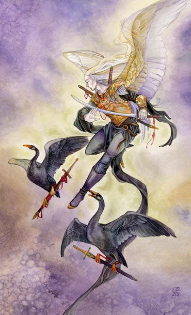 Five of Swords by puimun on DeviantArt