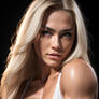 Cute teen muscle blonde girl