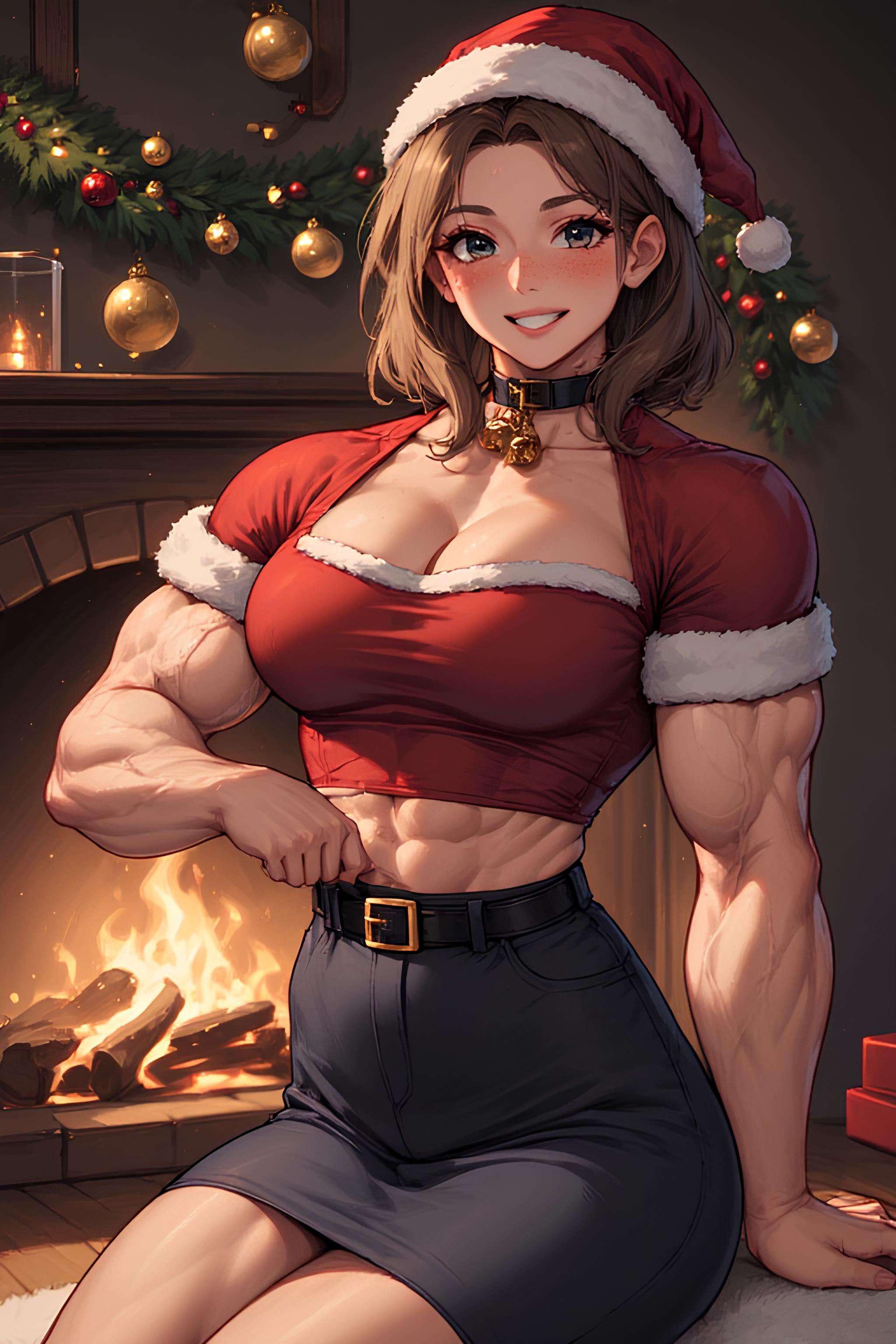 These muscles won't disappear at Christmas
