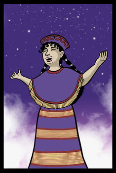 Mnenosyne Sticker Explore the Best Mnemosyne Art | DeviantArt