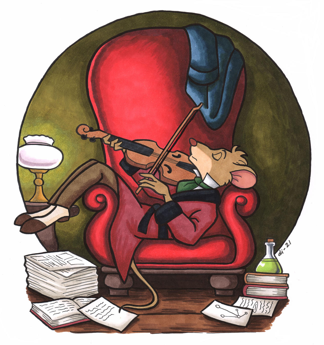 Basil of Baker Street by A-gnosis on DeviantArt
