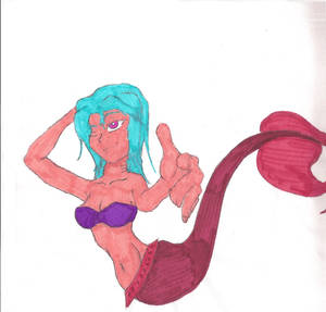 Mermaid picture Colored