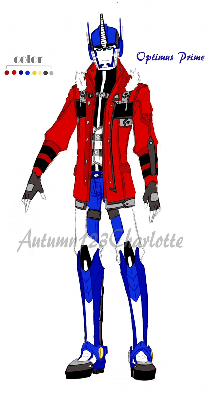 half humanization - Optimus