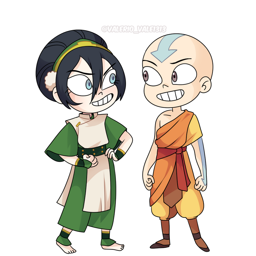 Aang And Toph SVTFOE Style By MasterJed1JR On DeviantArt aang-and-toph-svtfoe-style-by-masterjed1jr-on-deviantart