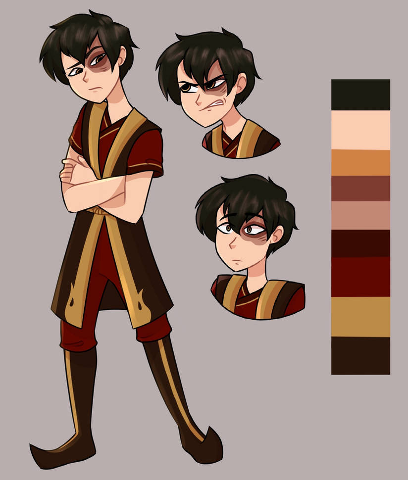 Zuko Color Code Zuko by MasterJed1JR on DeviantArt