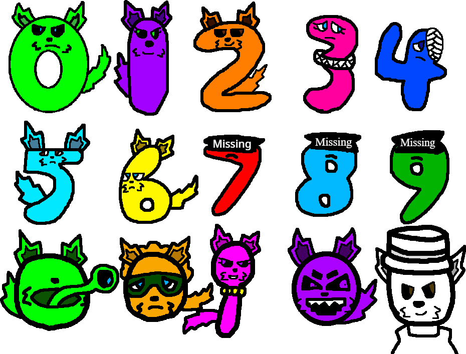 Numberjacks Lower If the Numberjacks were in LWC by Clockserena on DeviantArt