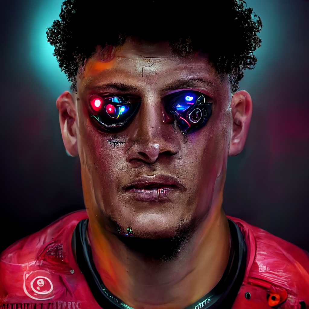Realistic Patrick Deviantart realistic cyberpunk Patrick Mahomes by VoDooClown on DeviantArt