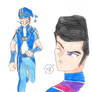 Sportacus and Robbie for V