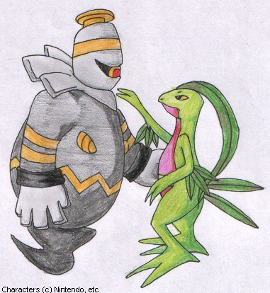 Dusknoir x Grovyle