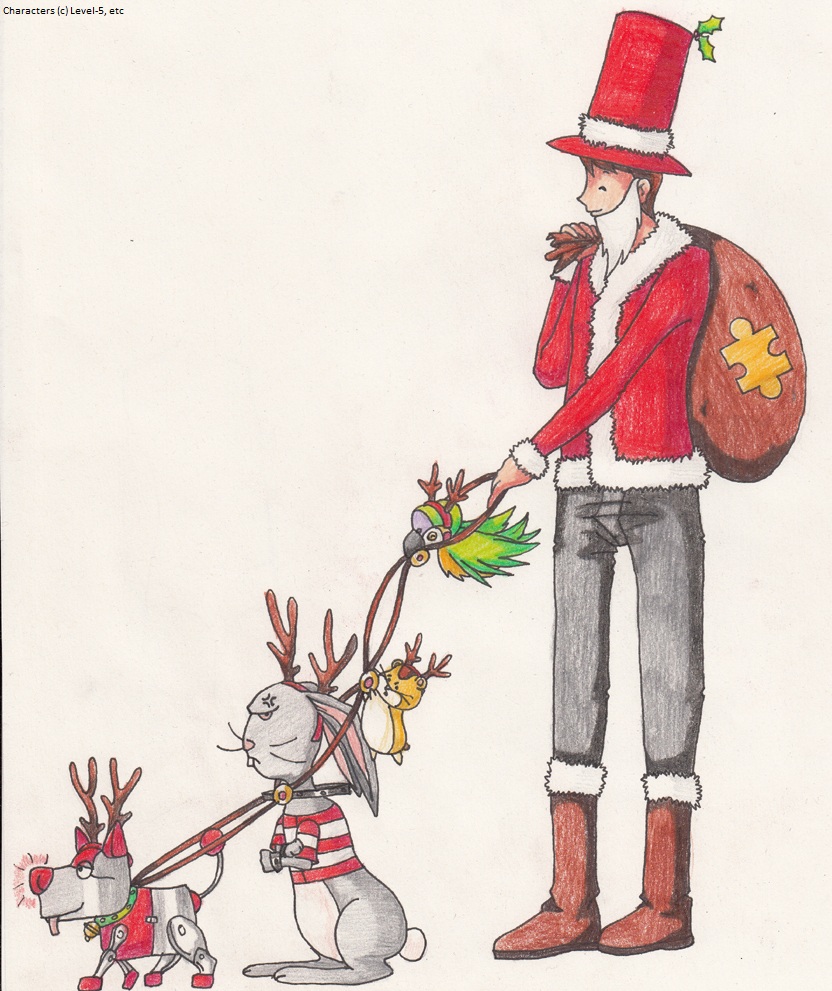 Santa Layton and his Lamedeer