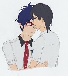 ReiHaru by SamCyberCat