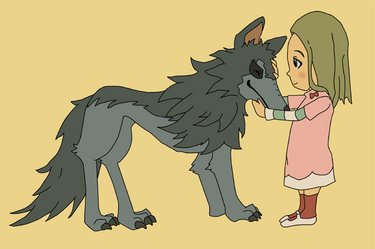 Nina and Wolfie