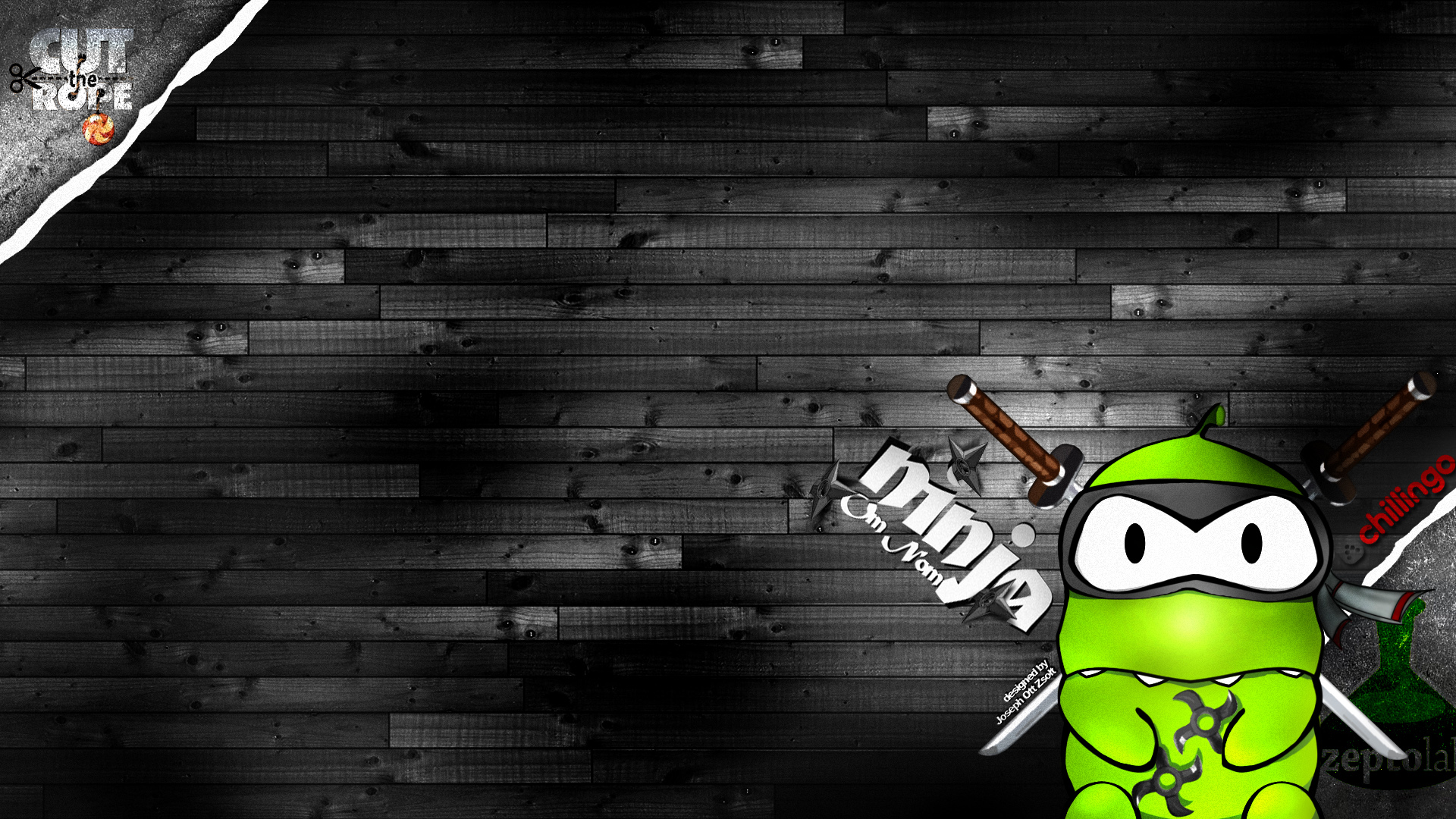 Cut The Rope Ninja Wallpaper By Zsoltott On Deviantart Cut The Rope Ninja Wallpaper By Zsoltott On Deviantart