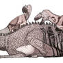 Maiasaura and Teratophoneus