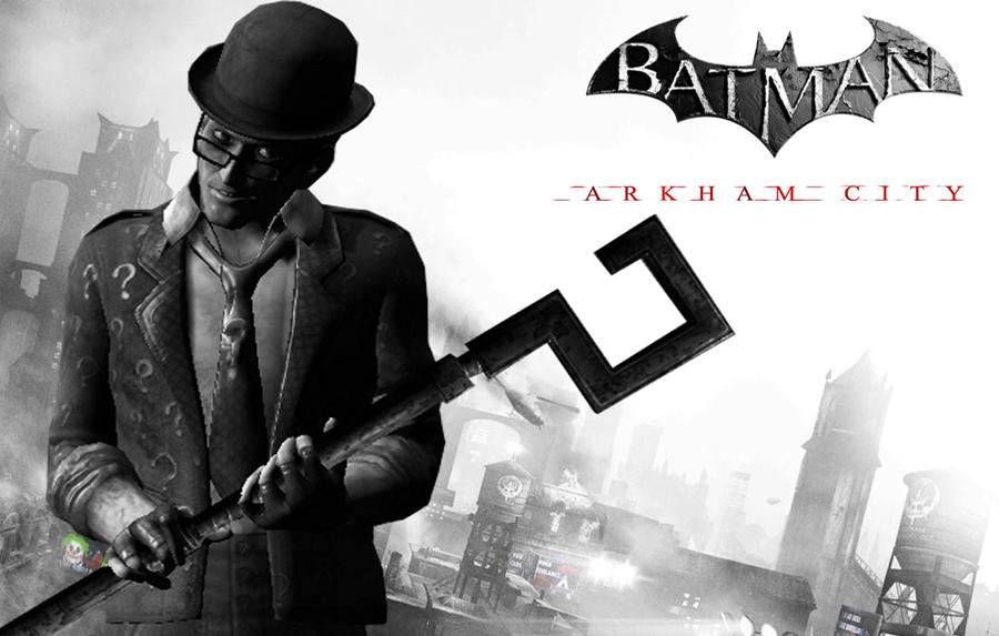 Batman Arkham City FanPoster - The Riddler