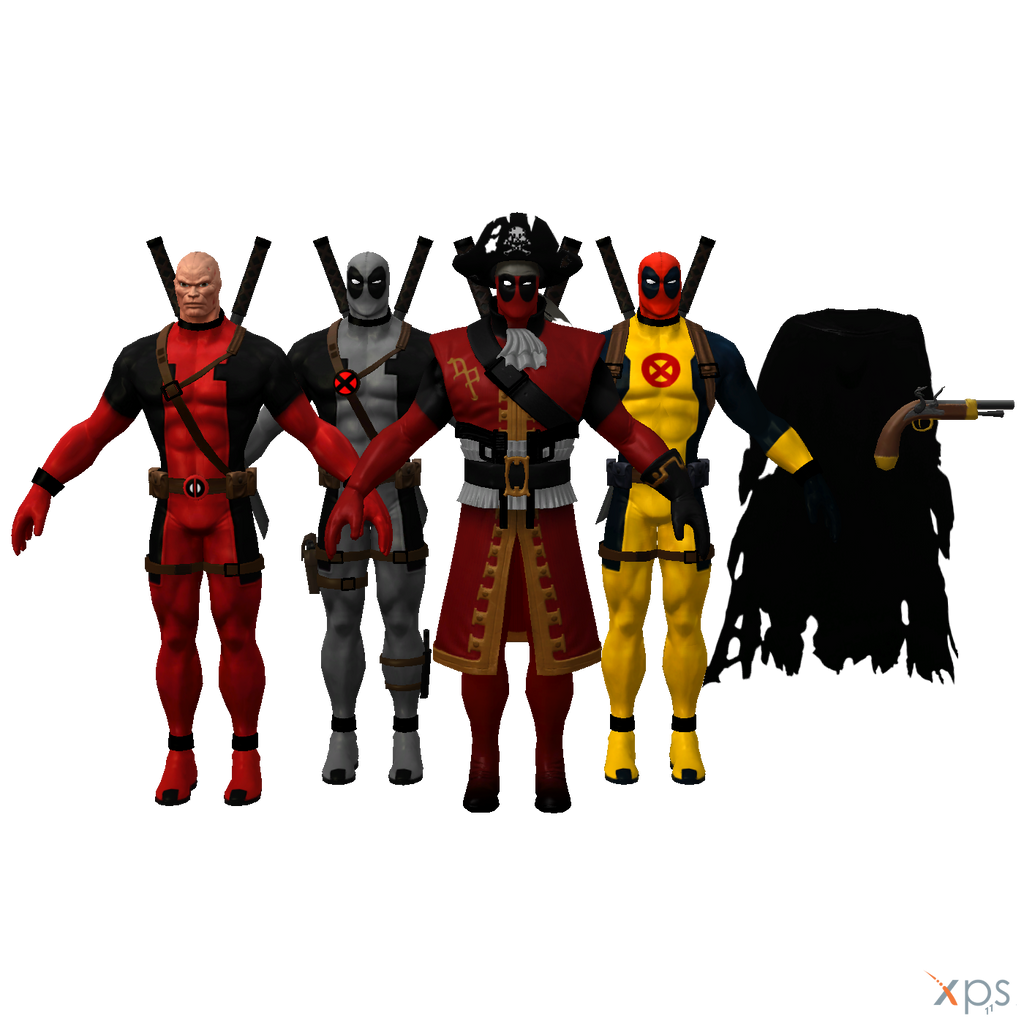 Deadpool Multipied MH - Deadpool Pack II by MrUncleBingo on DeviantArt