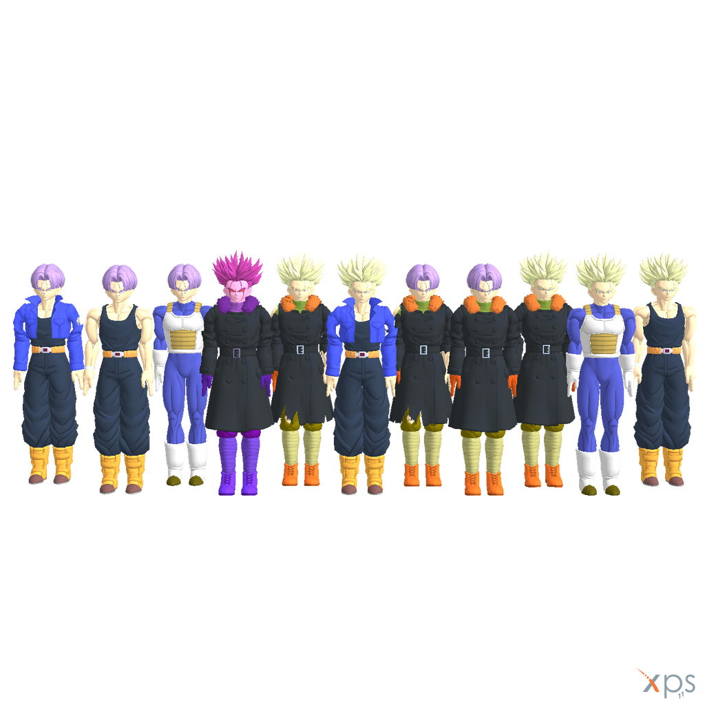 DBXV - Future Trunks Pack by MrUncleBingo on DeviantArt
