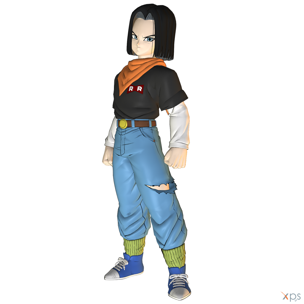 DBFZ - Android 17 by MrUncleBingo on DeviantArt
