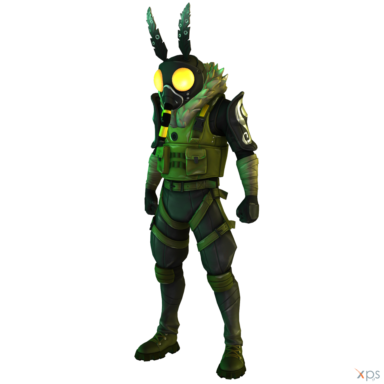 Fortnite Moth Man (Without Wings) by MrUncleBingo on DeviantArt