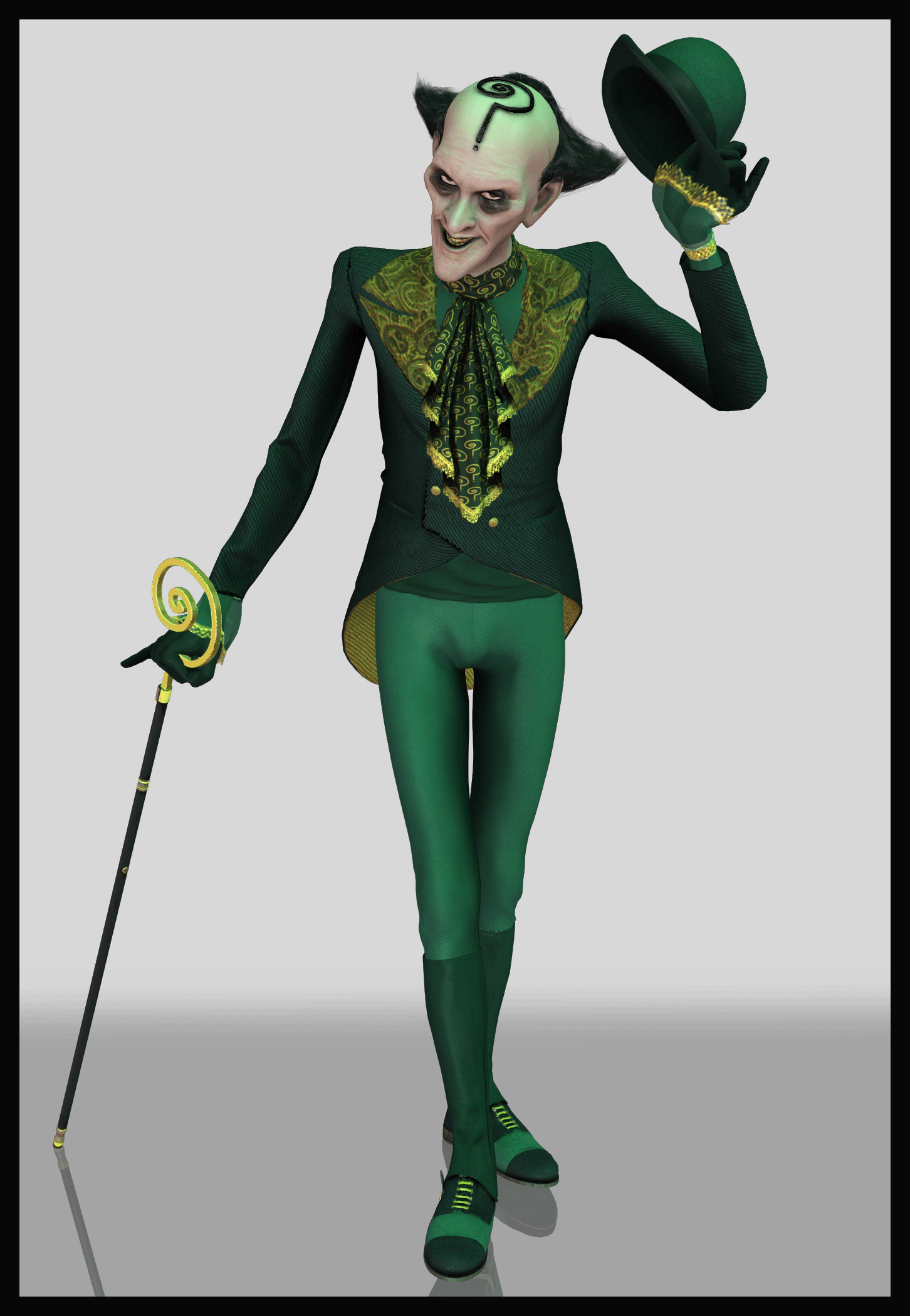 Tim Burton Characters Riddler The Riddler (Burtonverse) (2020) by MrUncleBingo on DeviantArt