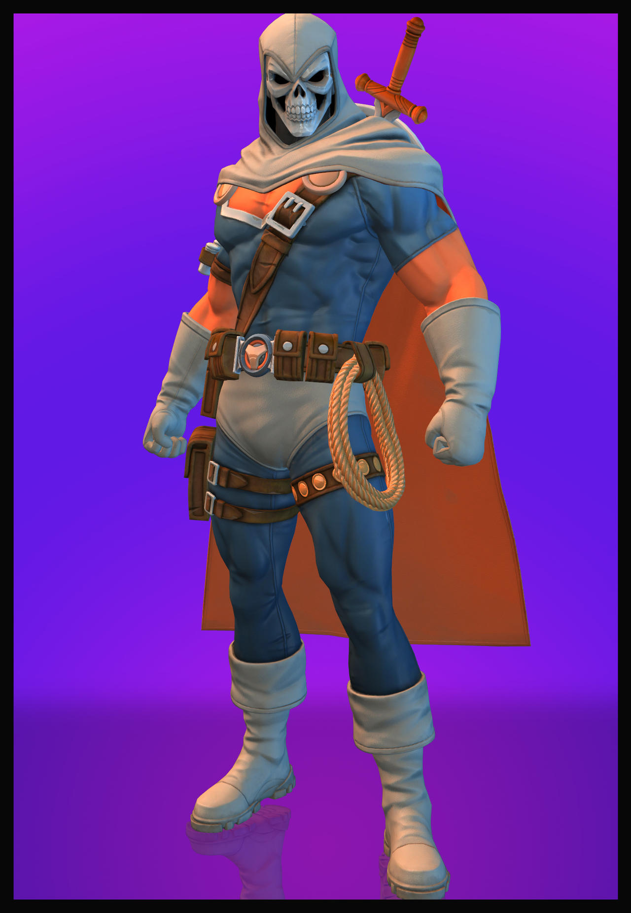 Fortnite - Taskmaster by MrUncleBingo on DeviantArt