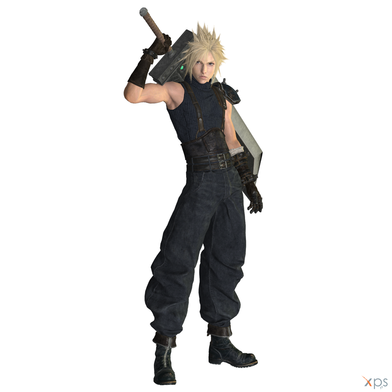 Strife FF7 (Rebirth) - Cloud Strife (Default) by MrUncleBingo on DeviantArt