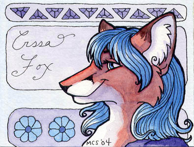 Crssa Fox Badge