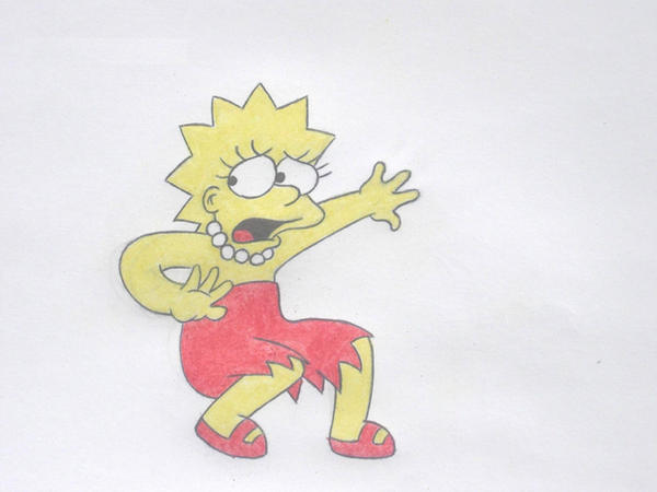 Scared Lisa Sim Scared Lisa by Shagggy1987 on DeviantArt