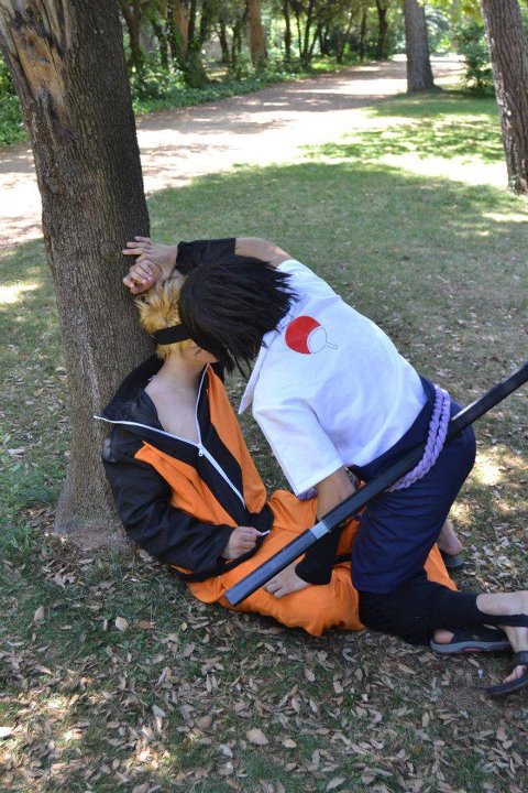 Narusasu fight by Suki-Cosplay on DeviantArt