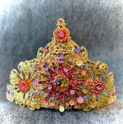 corona virus tiara