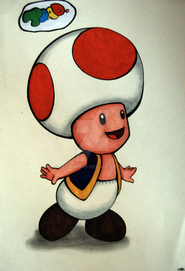 Toad by ofelialoov on DeviantArt