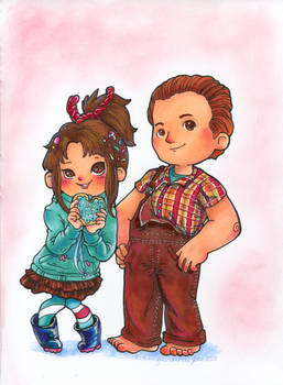 wreck it ralph and vanellope