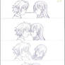 Akame and Tatsumi - Pocky and Kiss