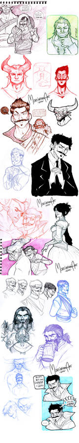 Dragon Age Inquisition - sketchdump #4