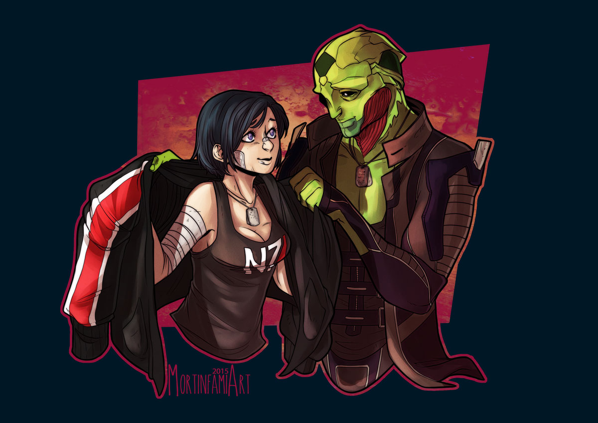 COMMISSION - Mass Effect: Let's go home